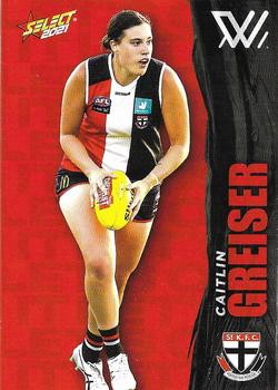 2021 Select AFL Footy Stars #215 Caitlin Greiser Front